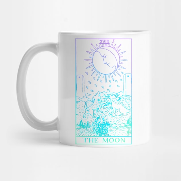 The Moon Tarot Card by srojas26